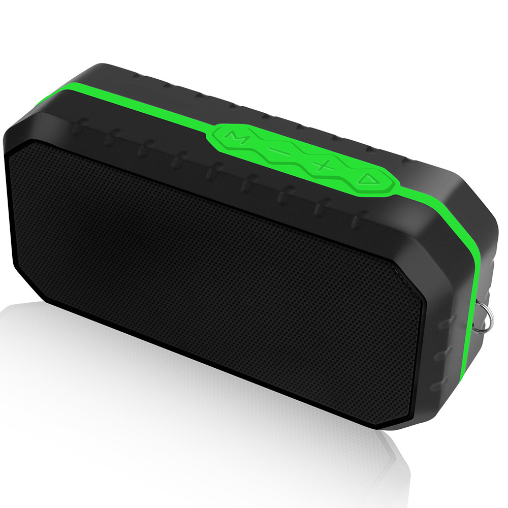 Three anti Bluetooth Speaker Outdoor Climbing Movement Mini Bass Portable Card Bluetooth Speaker