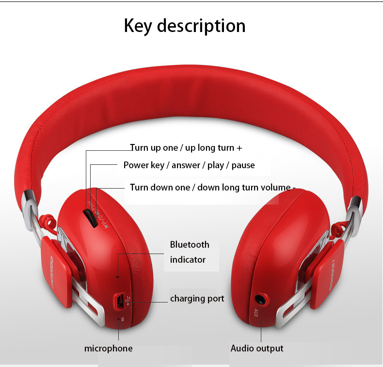 Bluetooth Headset Wearing Style Mobile Phone Music Stereo Movement Run Wireless Headset Subwoofer