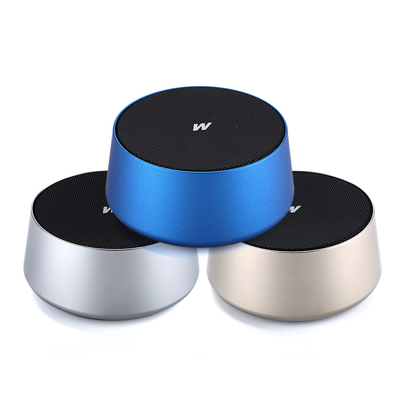 Wireless Bluetooth Speaker Outdoor Portable Mini Bass Small Steel Gun Card Wireless Sound