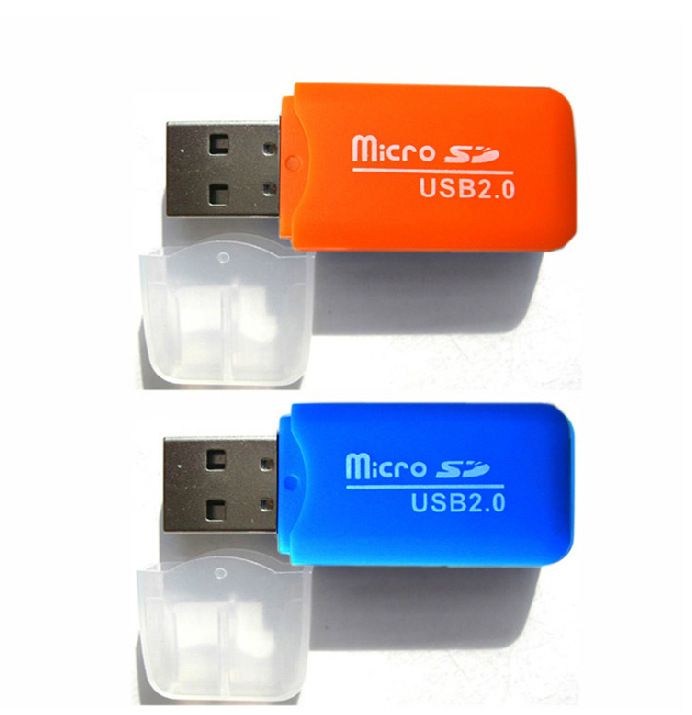 Card Reader MicroSD / TF card / Phone Memory card High speed 2.0 Card reader   Storage Card Product