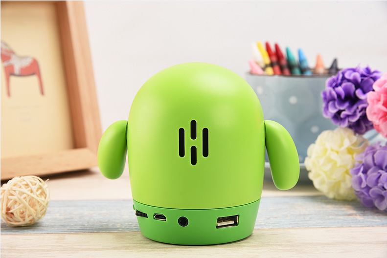 Cartoon Child Mini Wireless Bluetooth Speaker Mobile Phone Card U Disk Bass Bluetooth Mini Sound