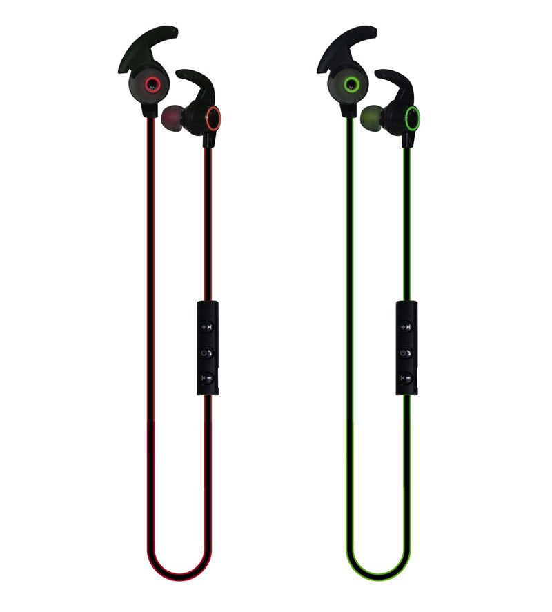 The New Bluetooth Headset Wireless Movement Run Universal Ear Style Stereo Fashion Headset