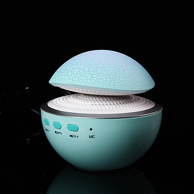 Creative Mushroom Crack Mini Wireless Bluetooth Speaker Colorful LED Colorful Night Light Sound