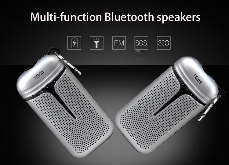 Bluetooth Speaker LED lighting With Compass wireless Card Small Sound Mobile Phone Computer Bass