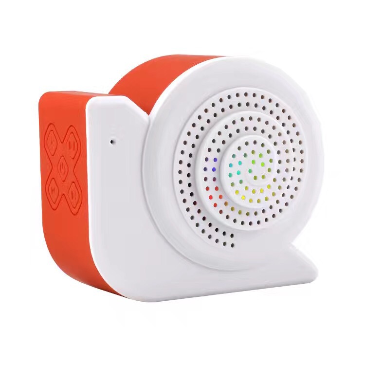 Glowing Portable Wireless Bluetooth Sound Outdoor Card Mini Bluetooth Speaker Cartoon Snails Bass
