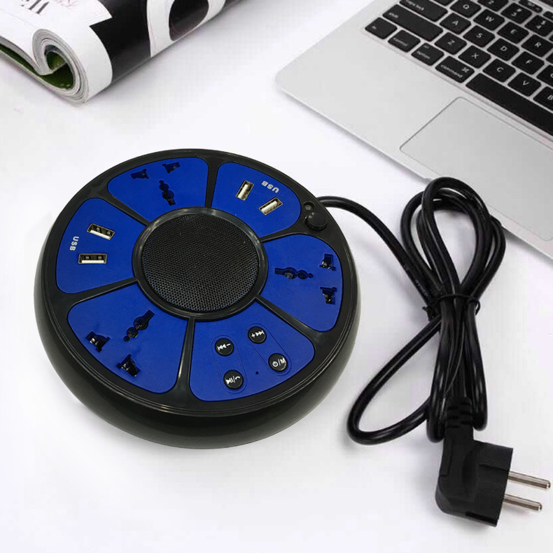 Socket Wireless Bluetooth Speaker intelligent Usb Creative Electric Row Sound Card Small Sound Bass