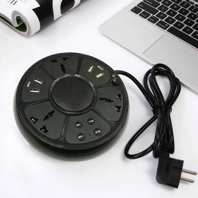 Socket Wireless Bluetooth Speaker intelligent Usb Creative Electric Row Sound Card Small Sound Bass