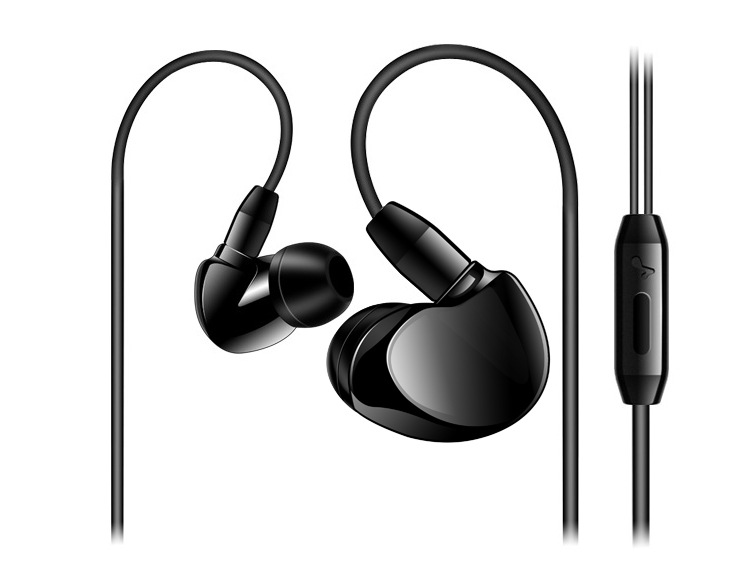 Outdoor Movement Fashion Headset  Subwoofer Wire Control Run With Wheat Headset Ios Andrews General