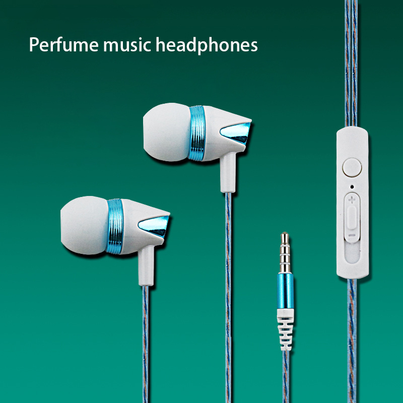 Movement Music Headset intelligent Mobile Phone Computer General Wire Control Voice Headset