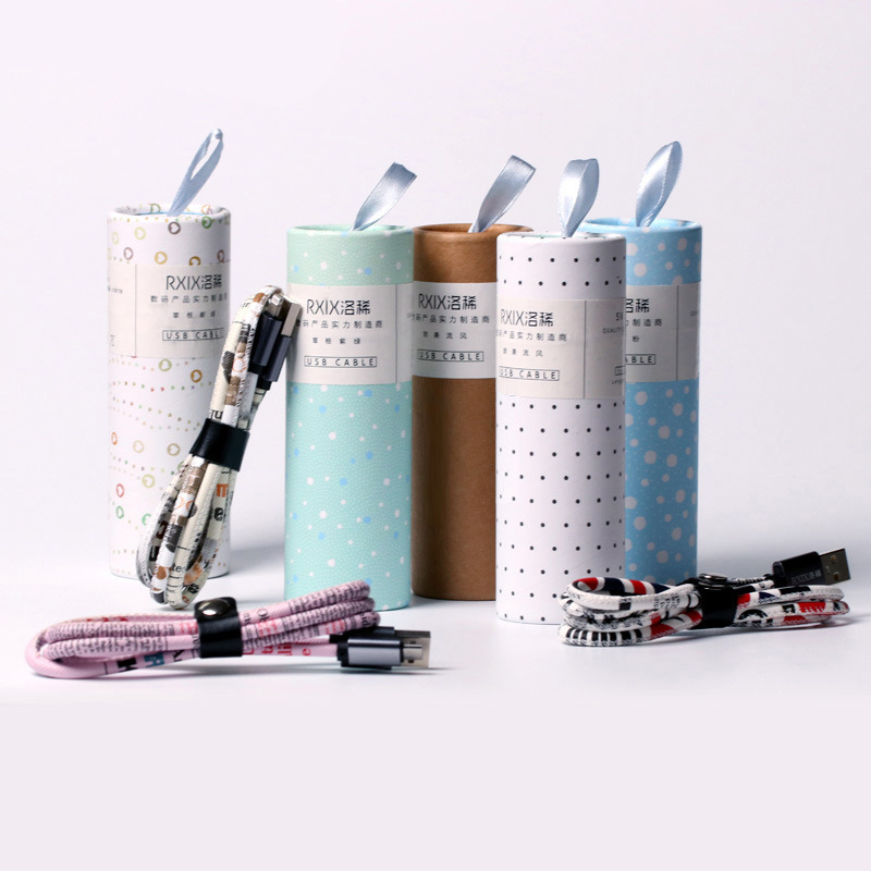 Apply to Apple Mobile Phone Data lines Andrews General Camouflage leather fast Charging Cable