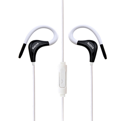 Outdoor Fashion Movement Headset With Wheat Subwoofer Run Hanging Ear Style Wire Control Headset