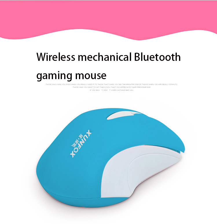 Wireless Mouse Computer Office Notebook Wireless Mechanical Bluetooth Game Mouse