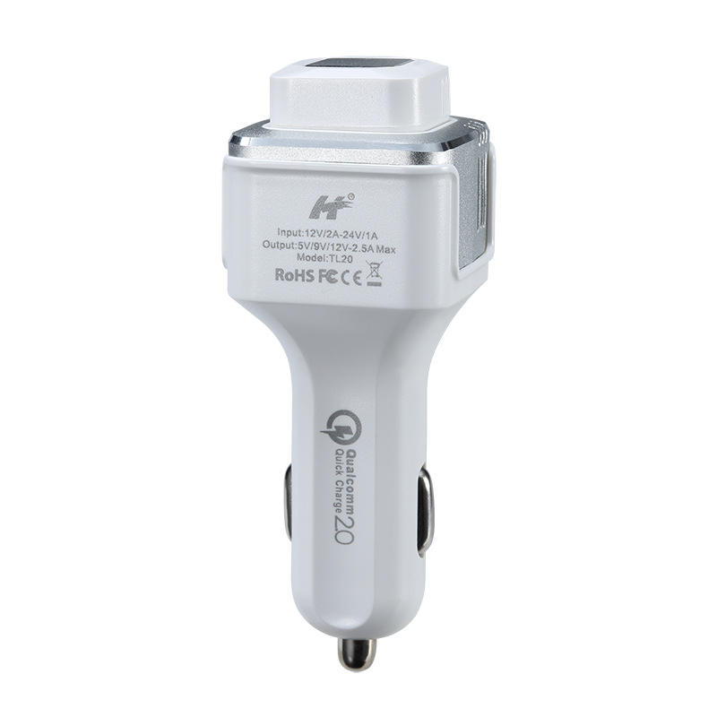 Multifunction Car Charger Car Atmosphere Lights Fast Charge Bluetooth Headset Charger