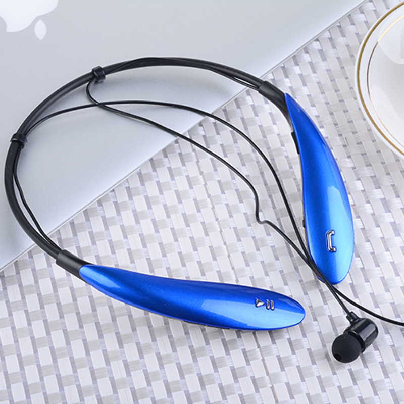 Outdoor Movement Bluetooth Headset Neck Hanging Type Wireless Movement Stereo Run Headset