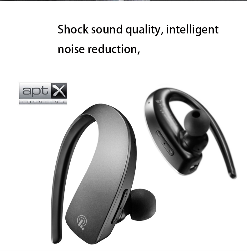 Outdoor Movement Wireless Bluetooth Headset Stereo intelligent Noise Reduction Headset