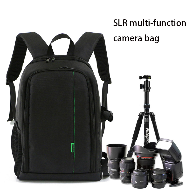Outdoor SLR Camera Bag Shoulders Travel Photography Digital Package High Capacity Camera Backpack