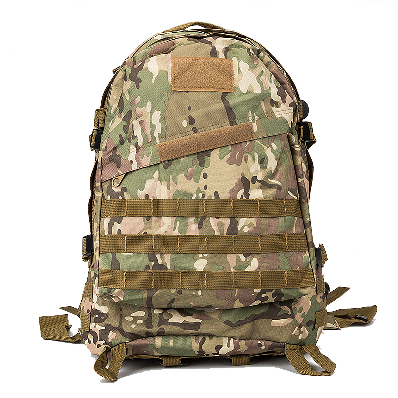 Outdoor Movement Camouflage Backpack Military Fans Climbing Hiking Bag Shoulders 3D Tactics Backpack