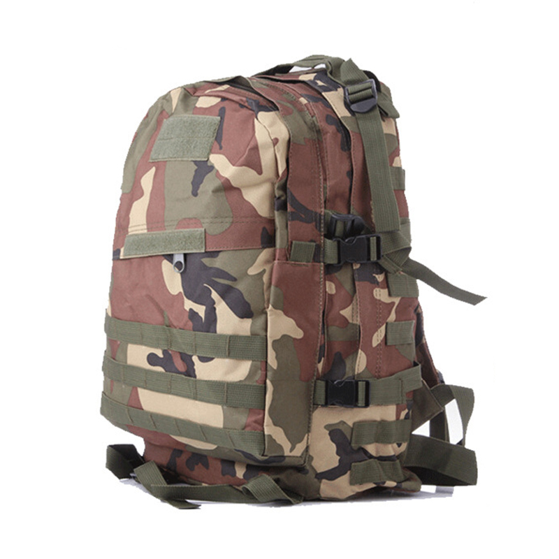 Outdoor Movement Camouflage Backpack Military Fans Climbing Hiking Bag Shoulders 3D Tactics Backpack