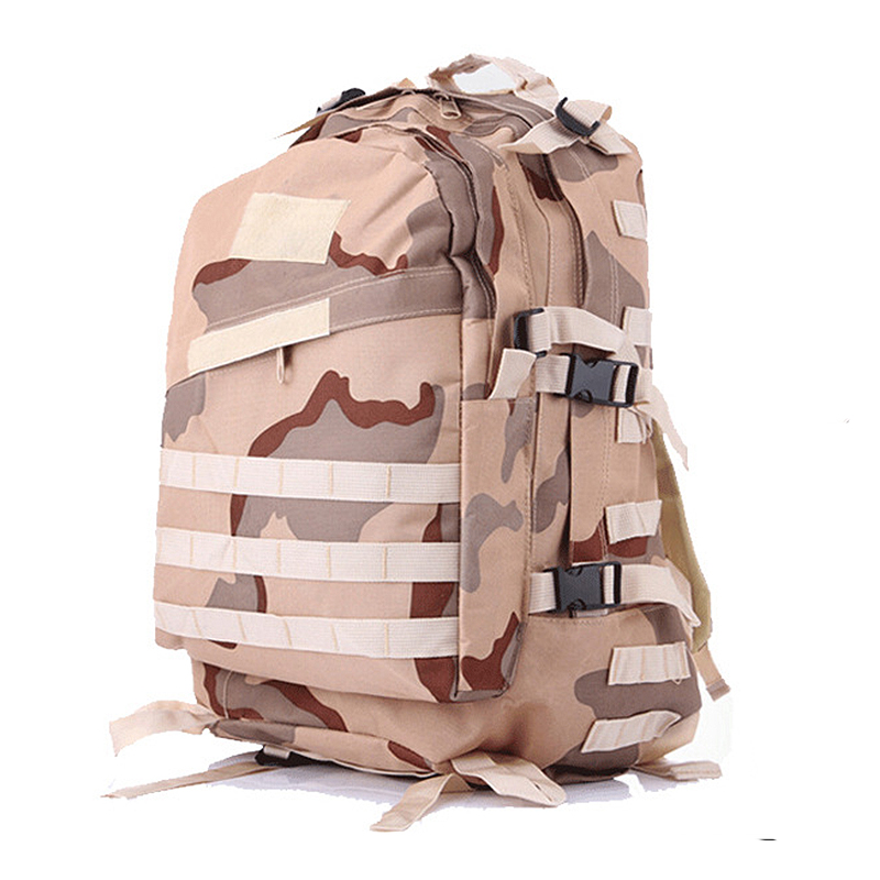Outdoor Movement Camouflage Backpack Military Fans Climbing Hiking Bag Shoulders 3D Tactics Backpack