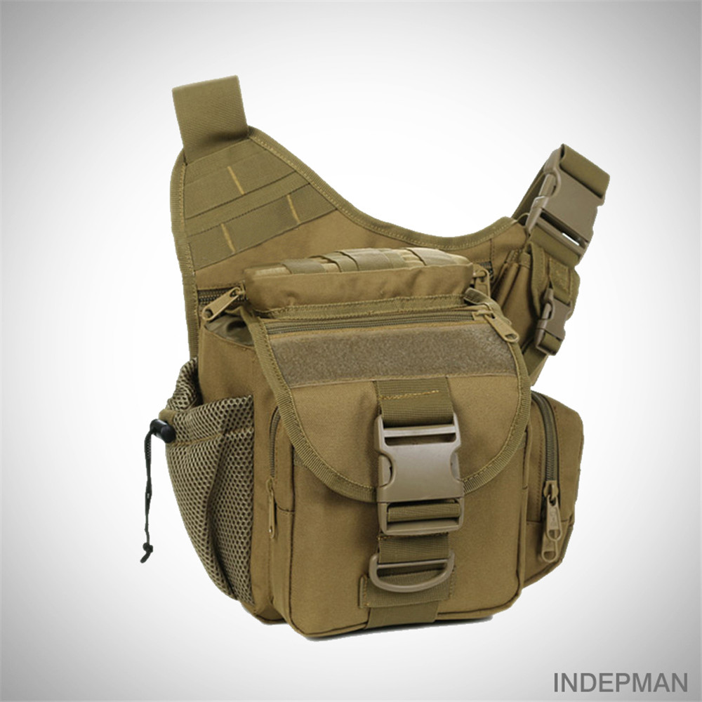 Outdoor Small Military Fans Shoulder Messenger bag Multifunction Super Camera Bag Fishing bag