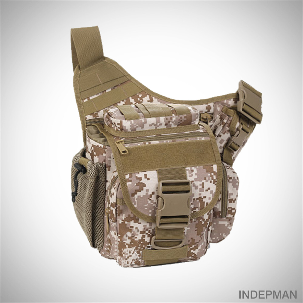 Outdoor Small Military Fans Shoulder Messenger bag Multifunction Super Camera Bag Fishing bag