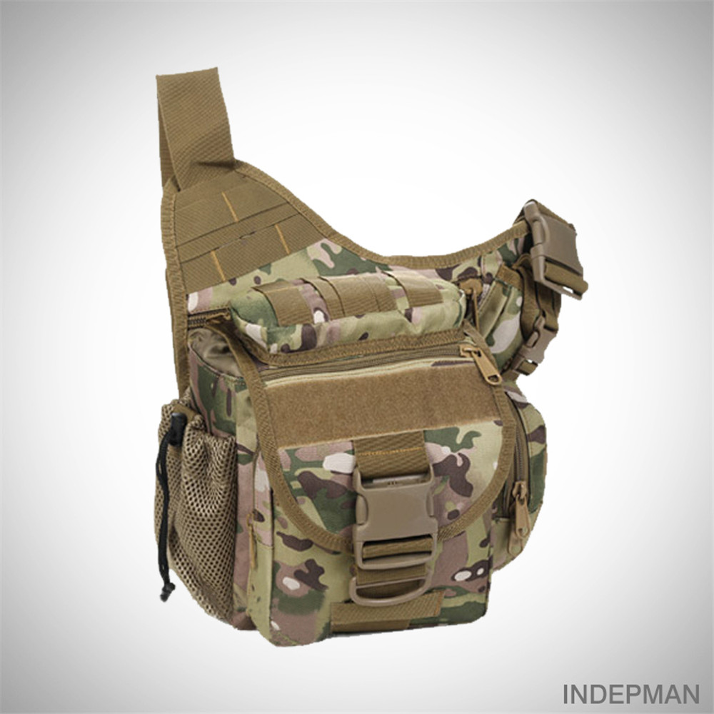 Outdoor Small Military Fans Shoulder Messenger bag Multifunction Super Camera Bag Fishing bag