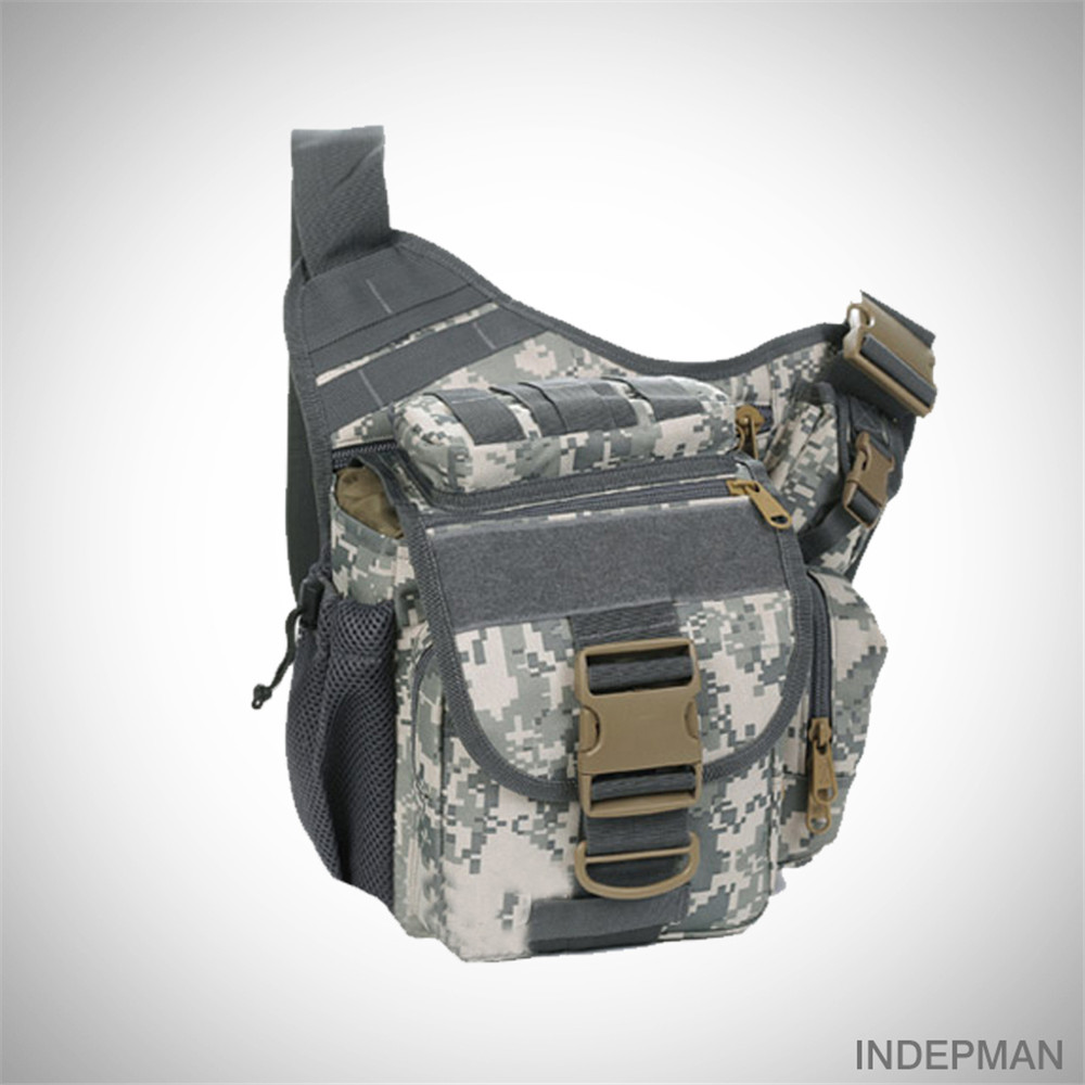 Outdoor Small Military Fans Shoulder Messenger bag Multifunction Super Camera Bag Fishing bag