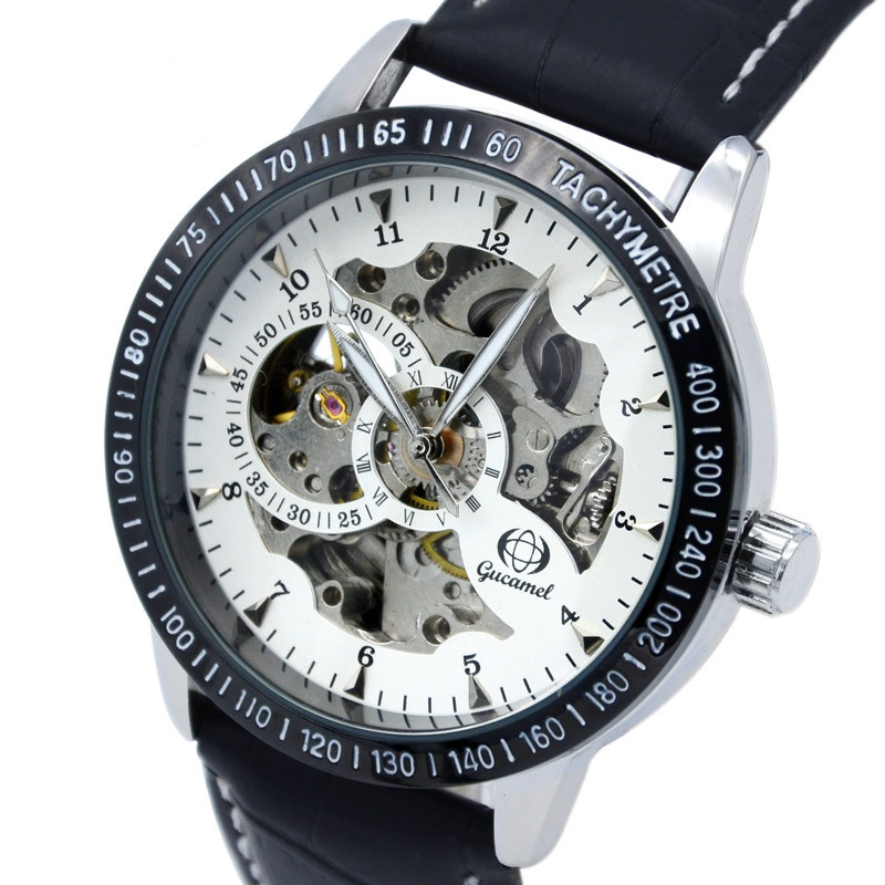 Men Watch High End fashion Business Hollow Watch Fully automatic Mechanical watch