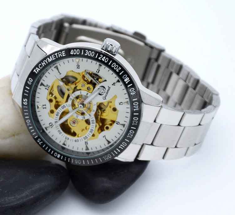 Men Watch High End fashion Business Hollow Watch Fully automatic Mechanical watch