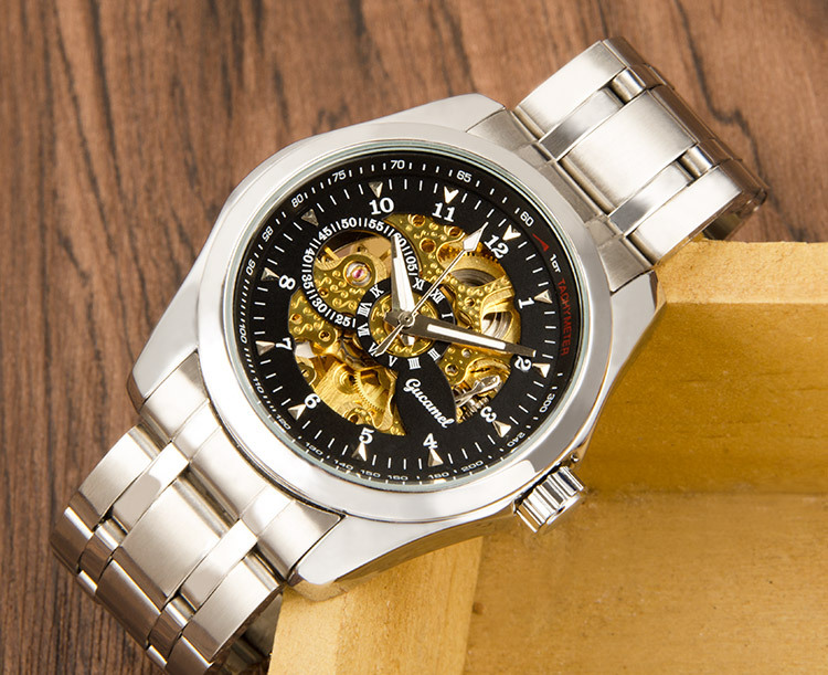 male Hollow Watch High end fashion Business Fully automatic Mechanical watch