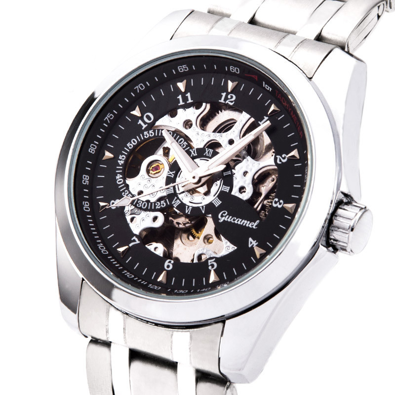 male Hollow Watch High end fashion Business Fully automatic Mechanical watch