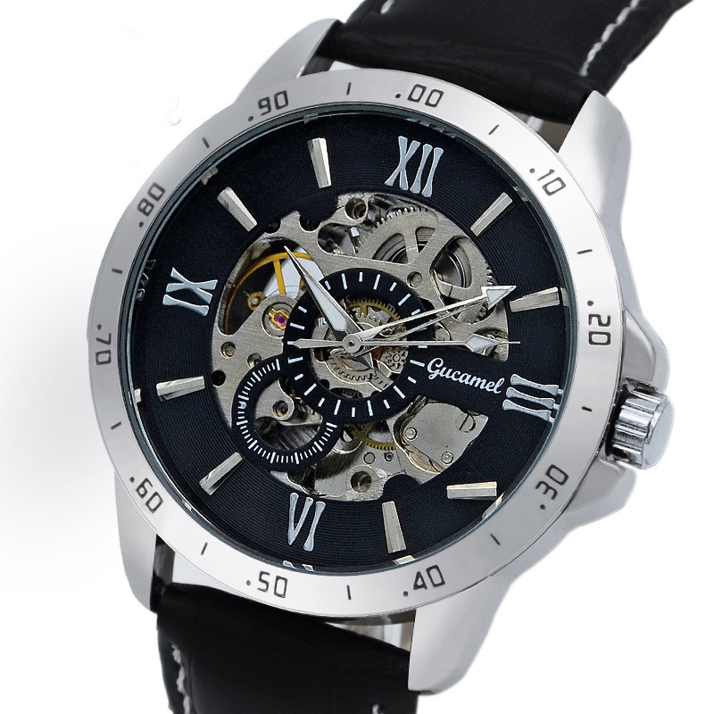 Male Hollow Watch Upscale fashion Business Fully automatic mechanical Male watch