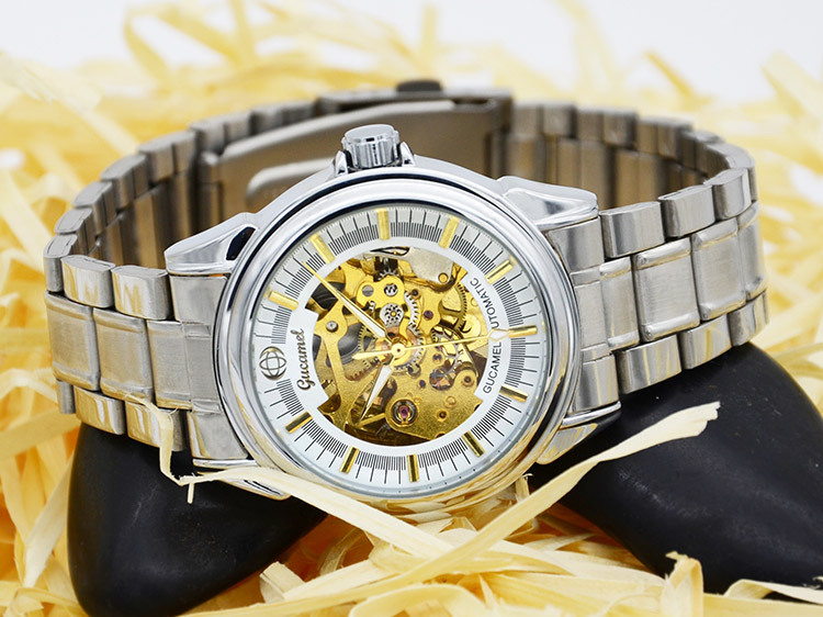 High end Hollow Male Watch Fashion Leisure Business Fully Automatic mechanical Watch