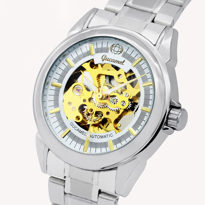 High end Hollow Male Watch Fashion Leisure Business Fully Automatic mechanical Watch