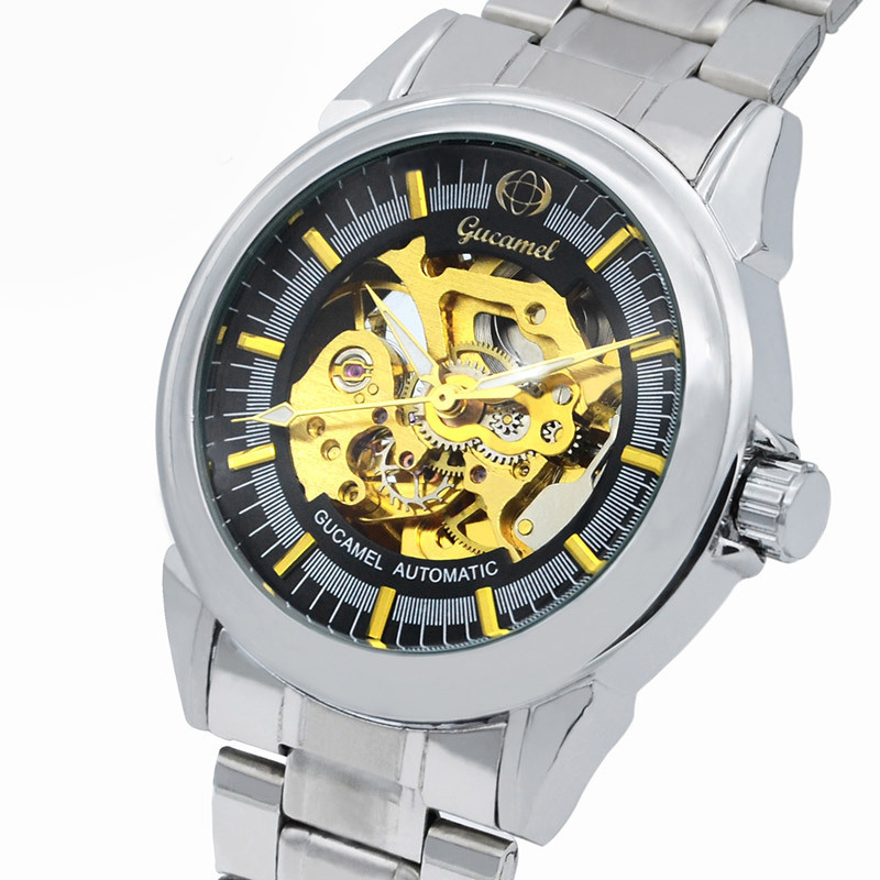 High end Hollow Male Watch Fashion Leisure Business Fully Automatic mechanical Watch