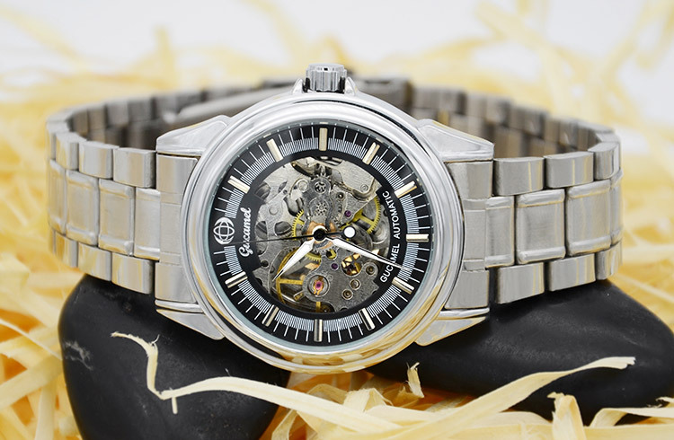 High end Hollow Male Watch Fashion Leisure Business Fully Automatic mechanical Watch