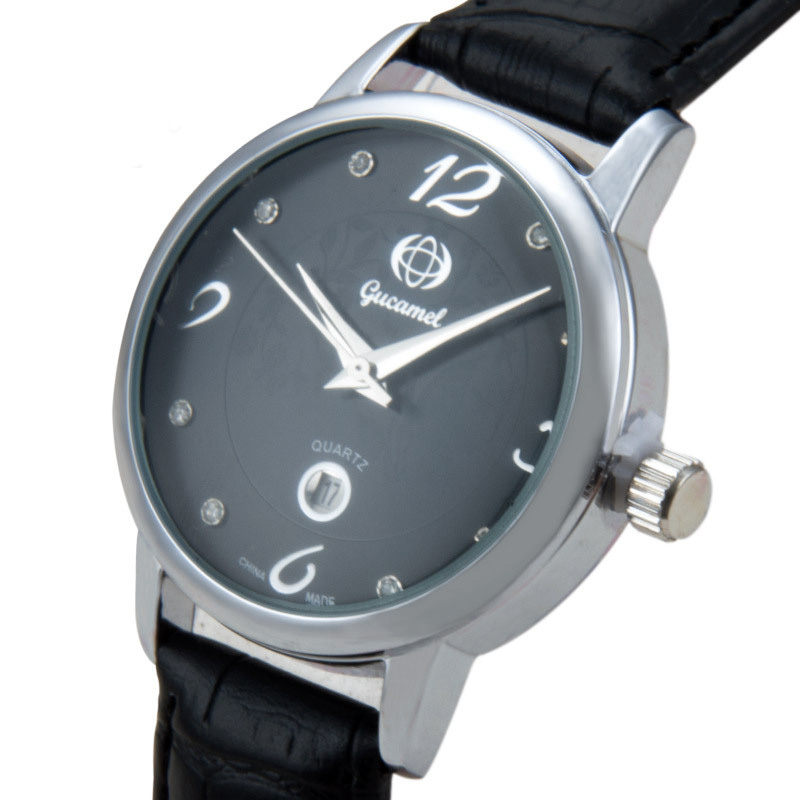 Ms quartz Watch High end fashion waterproof Genuine Leather Straps quartz Watch
