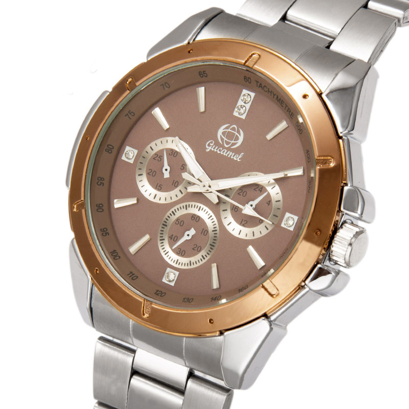 Steel Strip Men Business Watch Couple Fashion Watch Ms Leisure Quartz Watches
