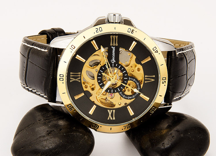 High end Men Hollow Watch Fashion Business Fully Automatic Mechanical watch