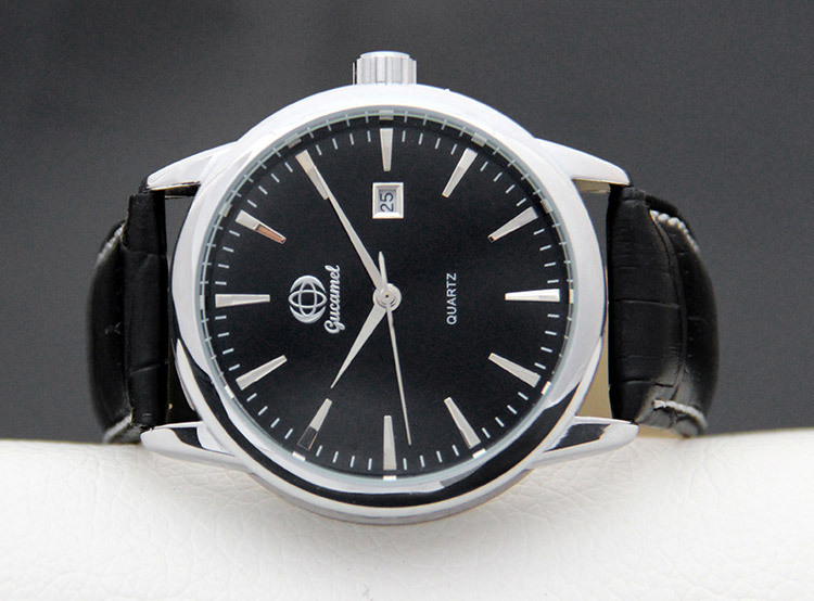 Figh Quality Fashion Calendar Belt Watch High Quality Upscale Men Quartz Watch