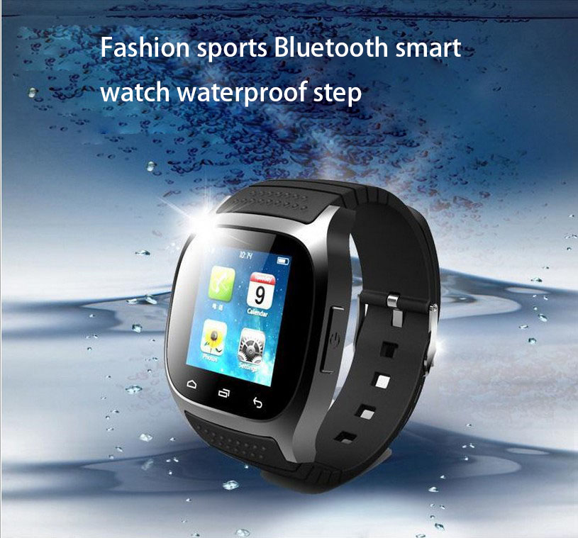 Outdoor Fashion Movement Bluetooth intelligent Watch  Waterproof Step Car Call Handsfree Wristband