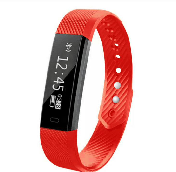 Intelligent Wristband Heart Rate Sleep Monitor Bluetooth Movement Step Waterproof Watch