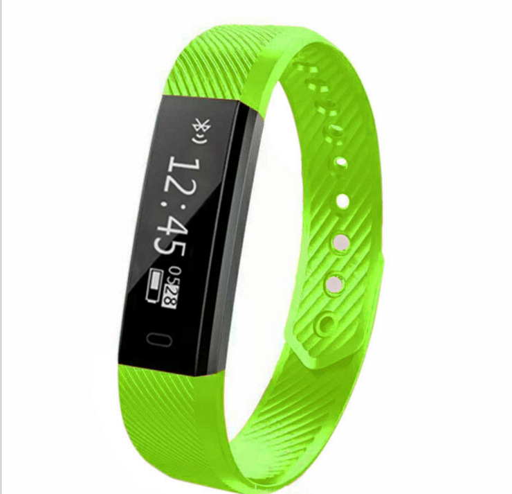 Intelligent Wristband Heart Rate Sleep Monitor Bluetooth Movement Step Waterproof Watch