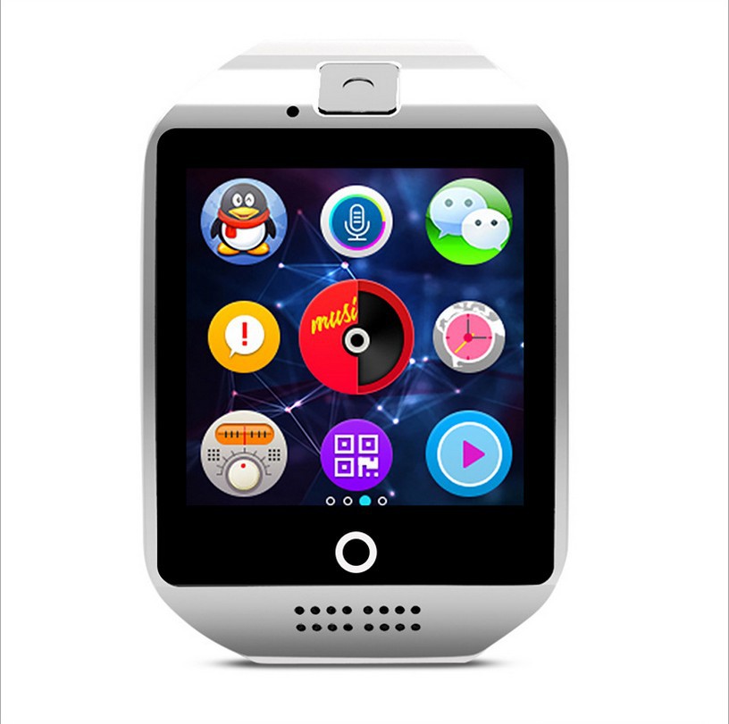 Curved Screen Intelligent Watch Bluetooth Phone Mobile phone Card Wearable Equipment StEep Anti-lost