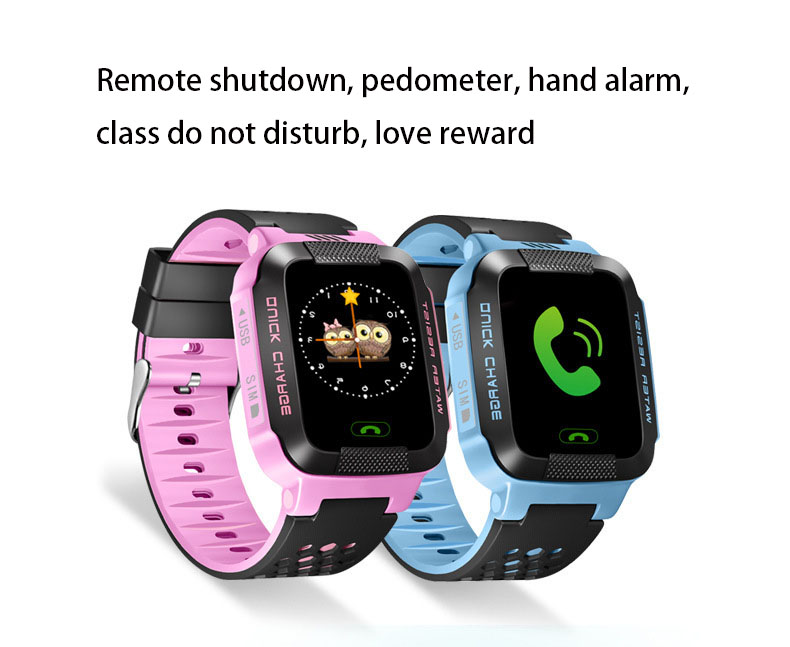 Child Intelligent Watch Student Positioning Wear illumination Take Pictures Touch Screen Wristband