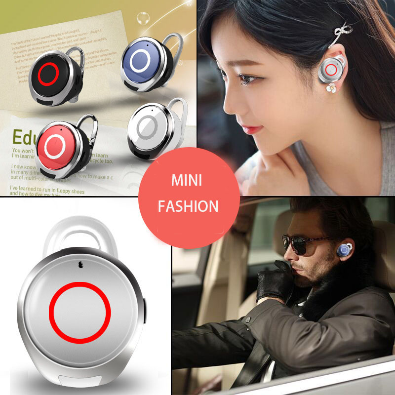Wireless Bluetooth headset4.1 tiny Earplugs Hanging ear style Mobile phoneUniversal Mini movement