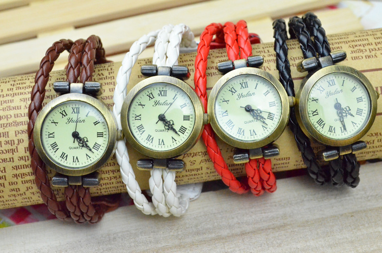 Festival Birthday Gift Watch  Ms Retro Bracelet  Fashion Retro Watch