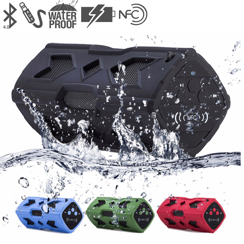 Outdoor Mini Sound Bass NFC Three Anti Portable Waterproof Wireless Bluetooth Sound