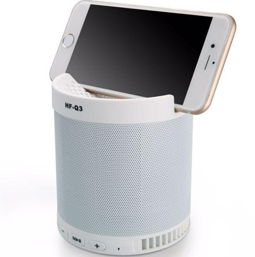 Wireless Bluetooth Speaker Creative Mini Portable Card Small Sound Mobile Phone Stent Outdoor Bass
