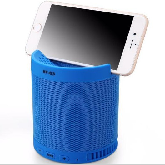 Wireless Bluetooth Speaker Creative Mini Portable Card Small Sound Mobile Phone Stent Outdoor Bass
